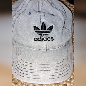 Womens Adidas hat in light blue